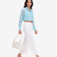 Blue Jacquard Shirt