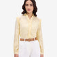Yellow Jacquard Top