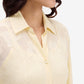 Yellow Jacquard Shirt