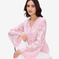 Pink Jacquard Top