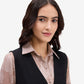 Black A-Line Pinafore Dress