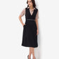 Black A-Line Pinafore Dress