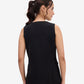 Black Buttoned  Waistcoat