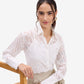 White Jacquard Shirt