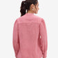 Red Victorian Ruffle Shirt