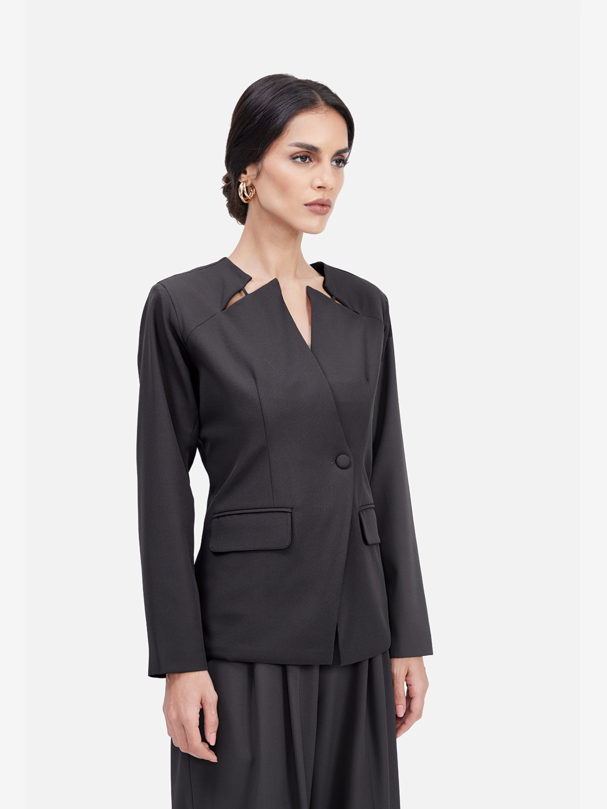 Dark Grey Formal Blazer