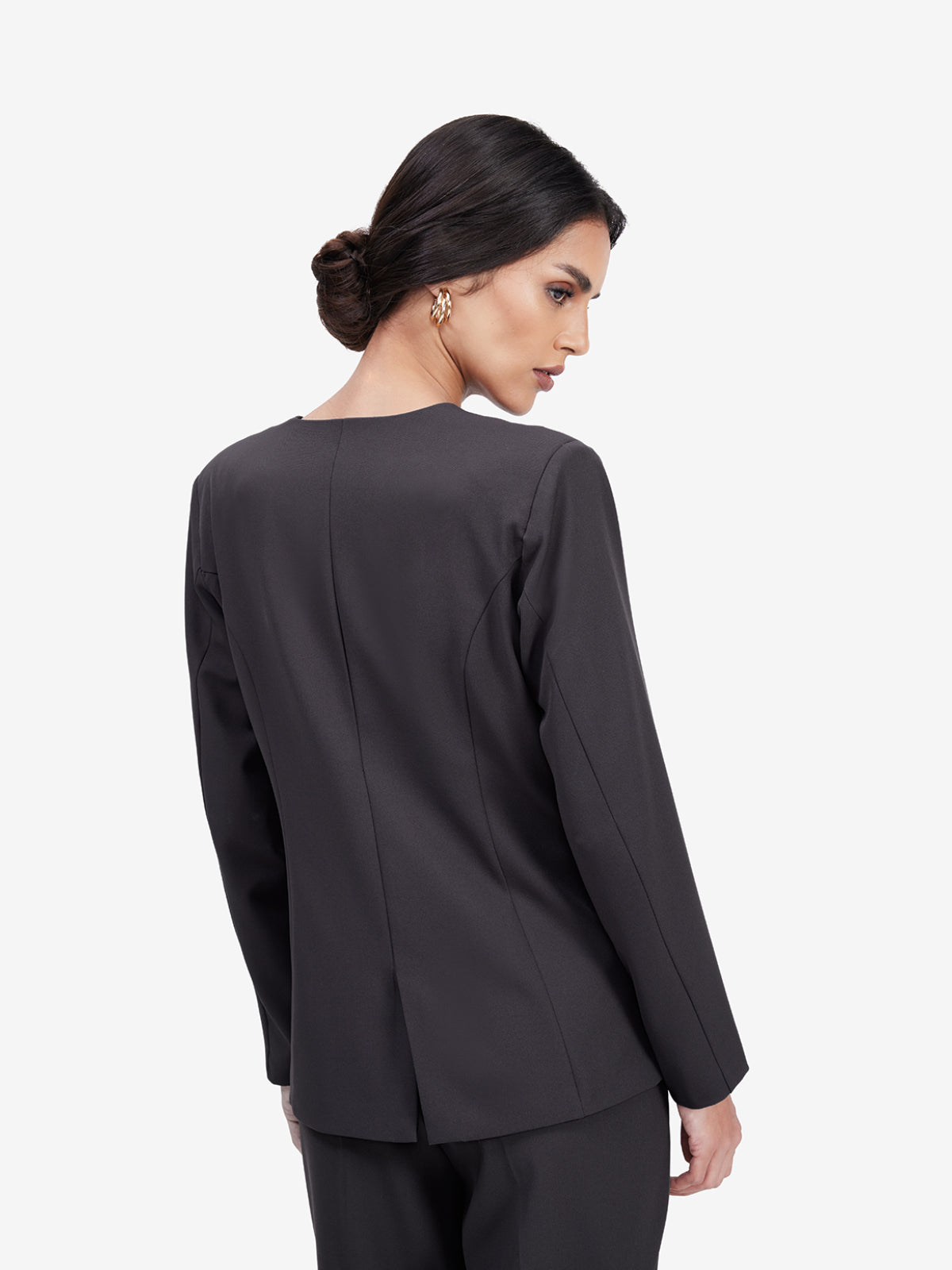 Dark Grey Formal Blazer