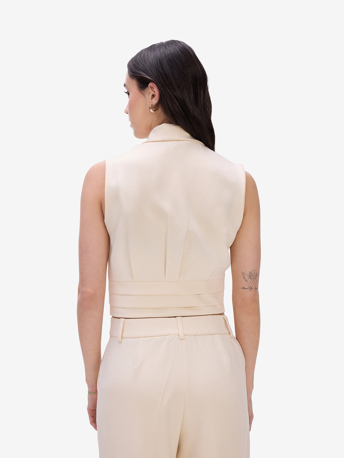 Off White Formal Waistcoat