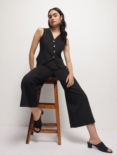Formal V-Neck Waistcoat