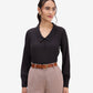 Black Pintuck Top