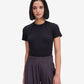 Black Body-Fitted Top