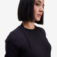 Black Body-Fitted Top