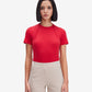 Red Body-Fitted Top
