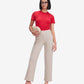 Red Body-Fitted Top