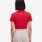 Red Body-Fitted Top