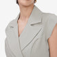 Ivory Blazer Top