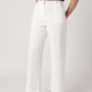BreezeFlow White Wide Leg Pants