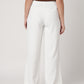 BreezeFlow White Wide Leg Pants