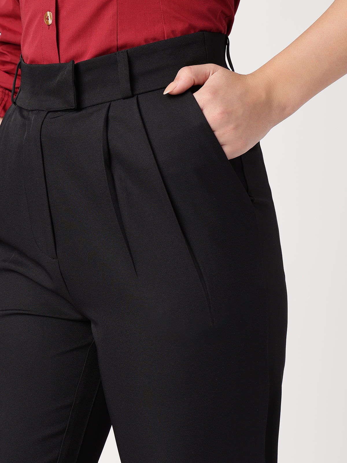 Everyday Classic Black Trousers