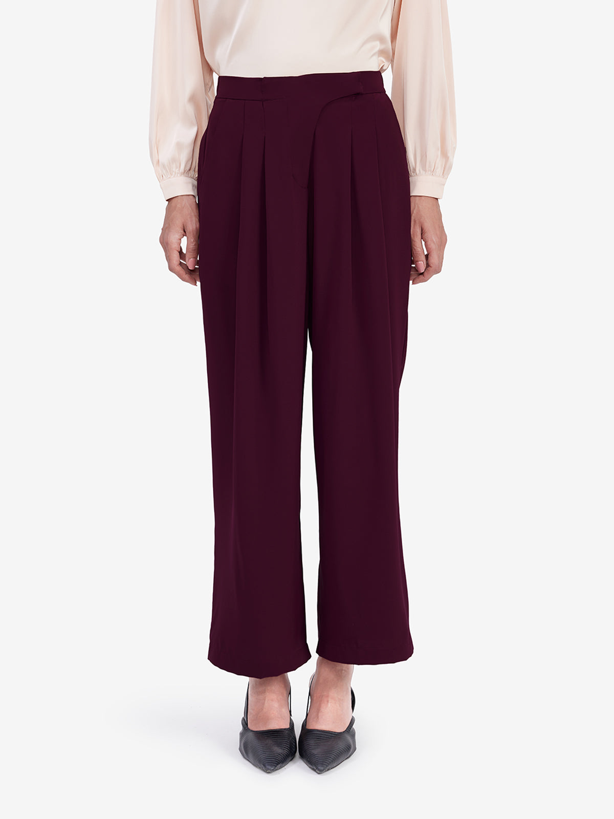 BreezeFlow Maroon Pants 2.0