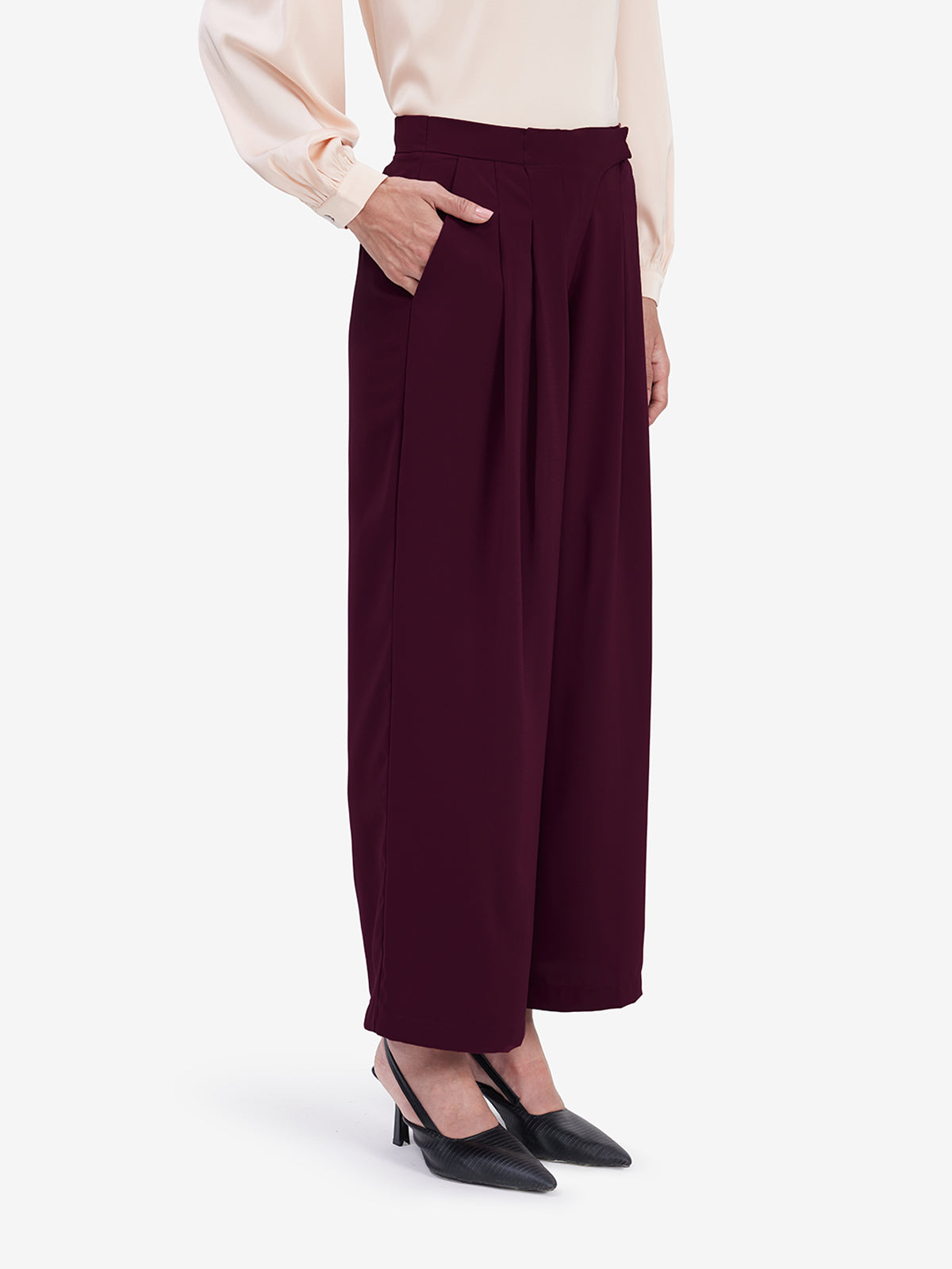 BreezeFlow Maroon Pants 2.0