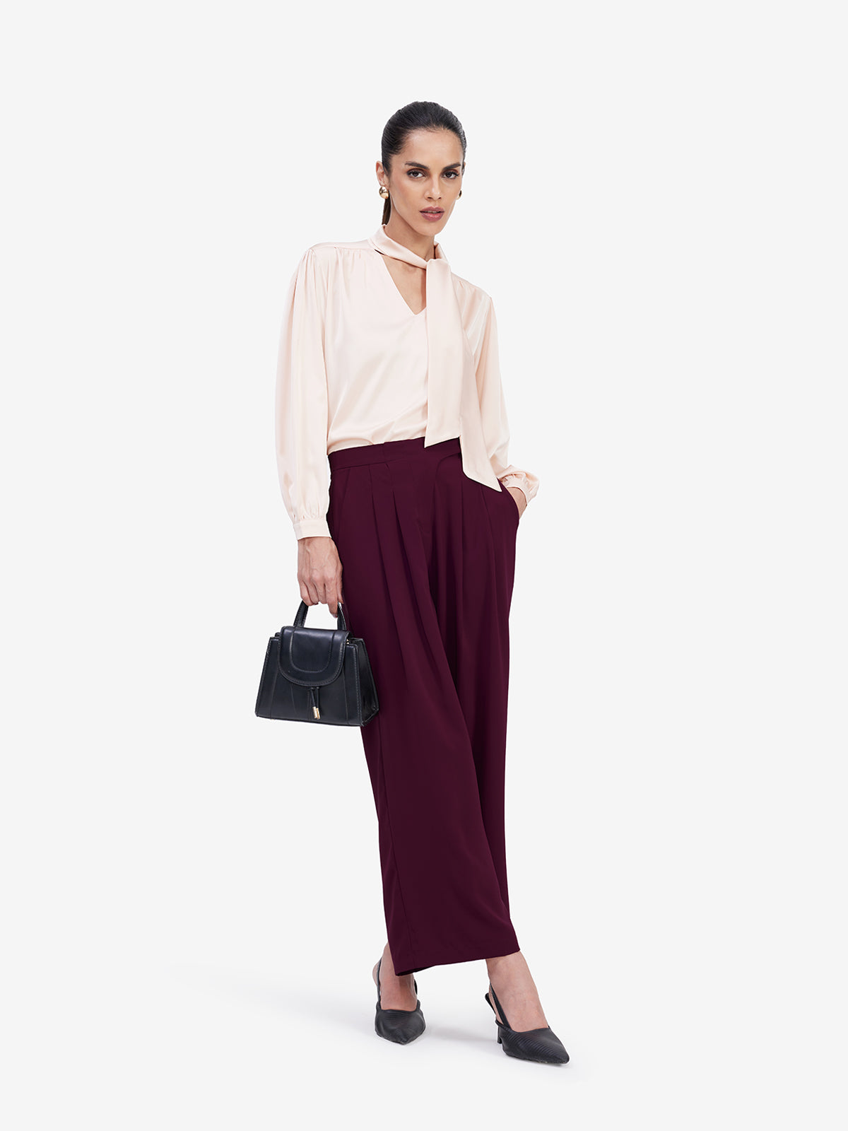 BreezeFlow Maroon Pants 2.0