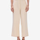 Beige Wide Leg Trousers