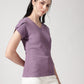 Lavender Round Neck Tee