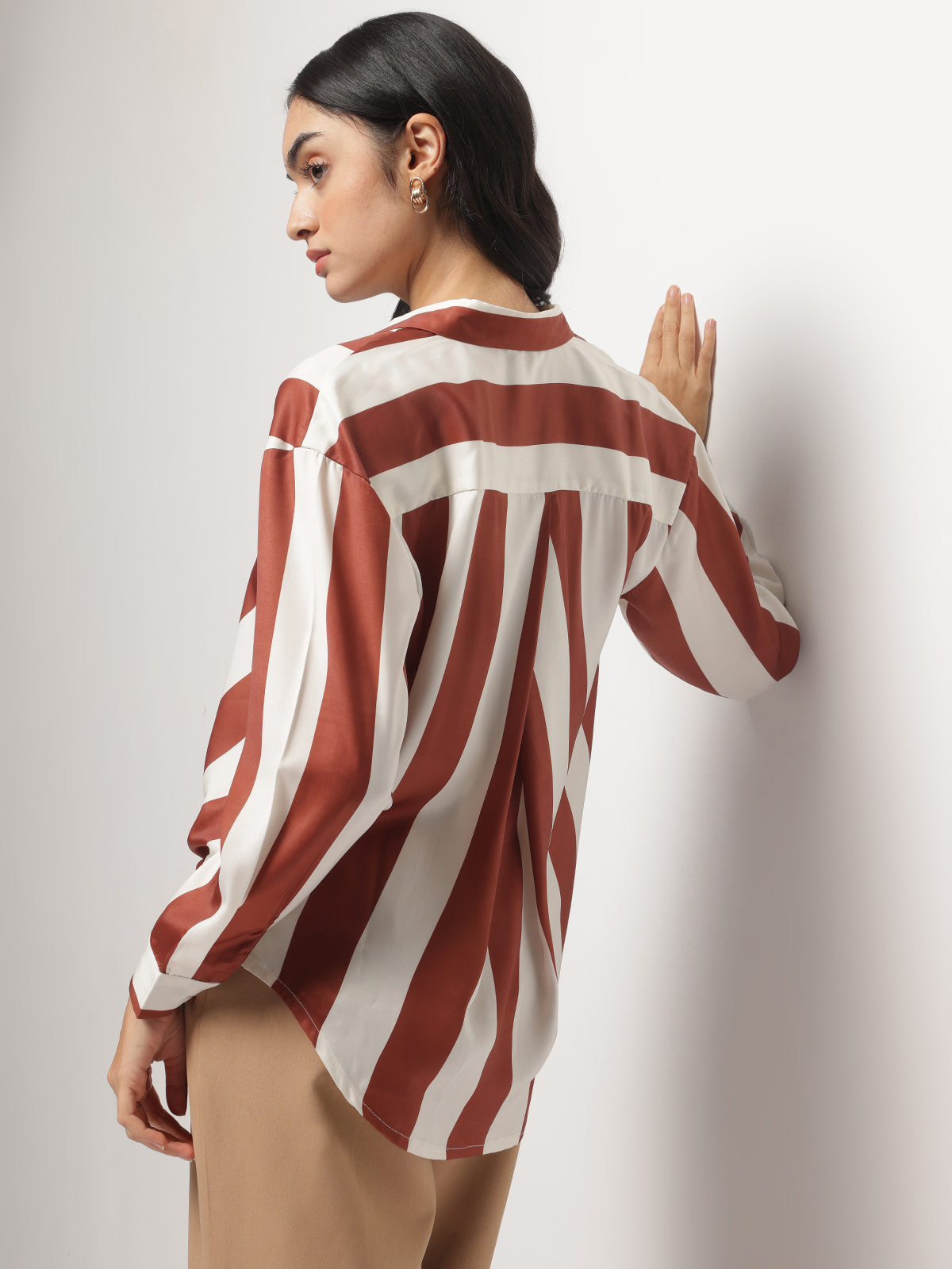 Asymmetrical Full Sleeves Top