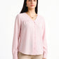 Pink V-Neck Top