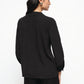 Black Pintuck Top