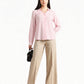 Pink V-Neck Top