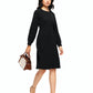 Black A-line Dress