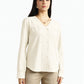 Cream V-Neck Top