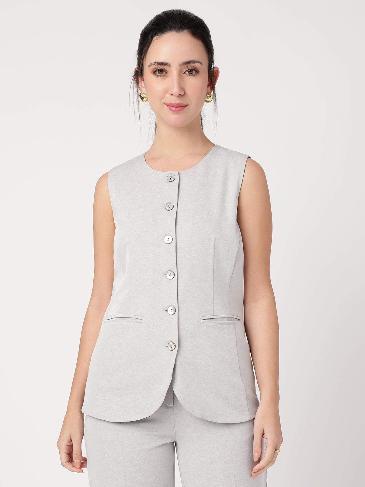 Everyday Classic Grey Waistcoat