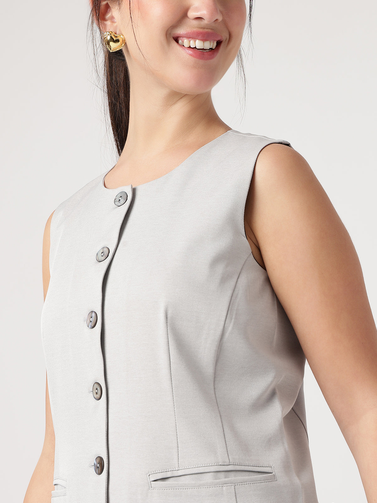 Everyday Classic Grey Waistcoat